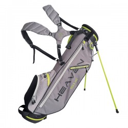 Big Max - Heaven Six Stand Bag Charcoal/Black/Lime