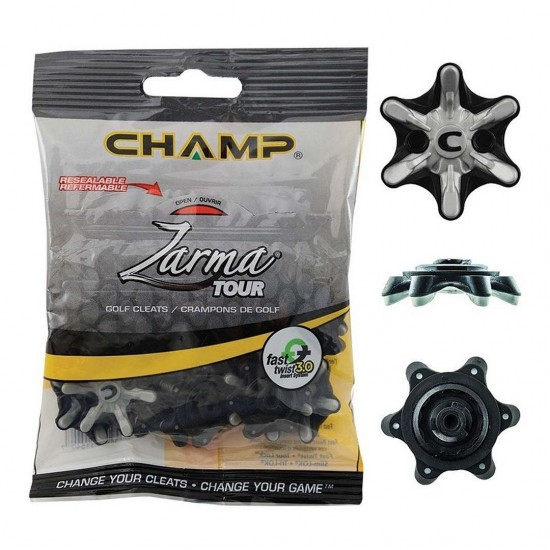 Champ - Crampons Scorpion Stinger Noir et Jaune 18 unités