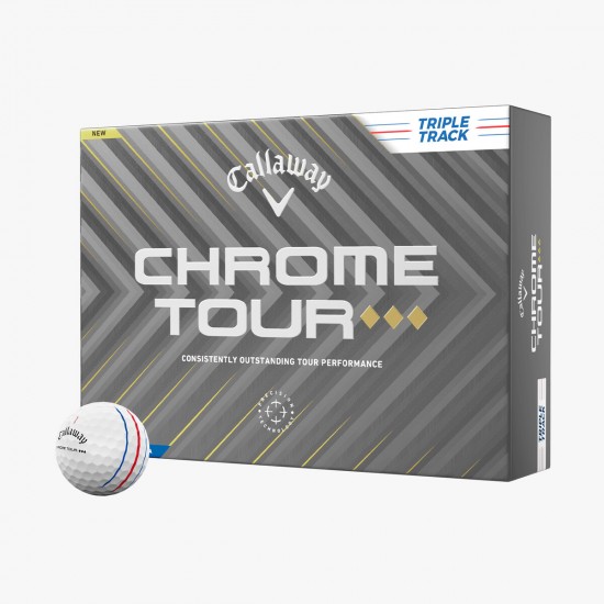 CALLAWAY - Chrome Tour Triple Diamond Triple Track 2025 *12 bolas