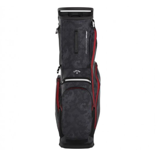 Callaway - Fairway 14 Hyper Dry Golf Stand Bag (Graphite/Desert Camo/Red) 