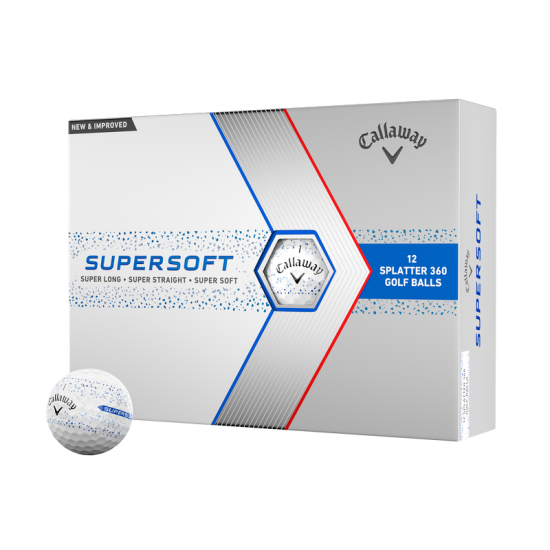 Callaway - Bola Super Soft Splatter