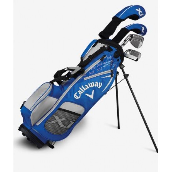 Callaway - XJ2 Blue Level 2 10-Pieces Junior Golf Set | Stand Bag 