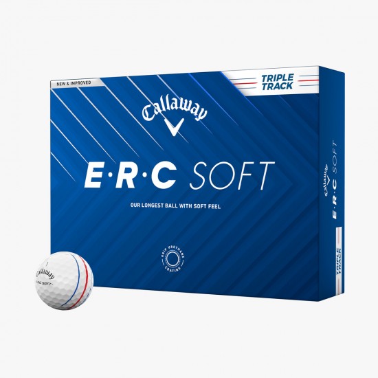 CALLAWAY - E•R•C Soft Triple Track 12 balles 2025