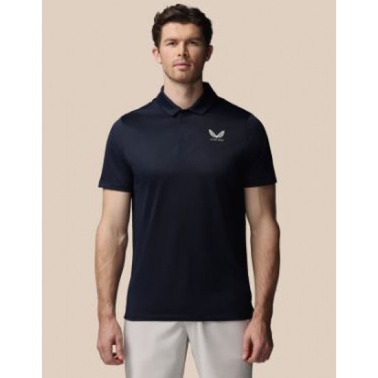 CASTORE - Men’s Golf LVS Engineered Knit Short Sleeve Polo Top
