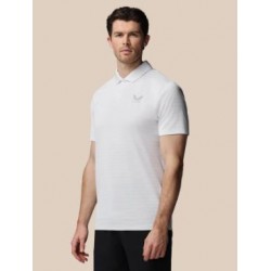 CASTORE - Men’s Golf Striped Short Sleeve Polo Top