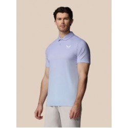 CASTORE - Men’s Golf Map Printed Short Sleeve Polo Top