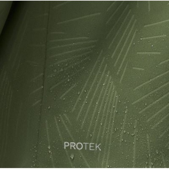 CASTORE Club Classic 1/4 Zip AOP Debossed LS Top 100 Thyme