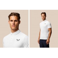 CASTORE Club Essential SS Polo 020 White Mid M