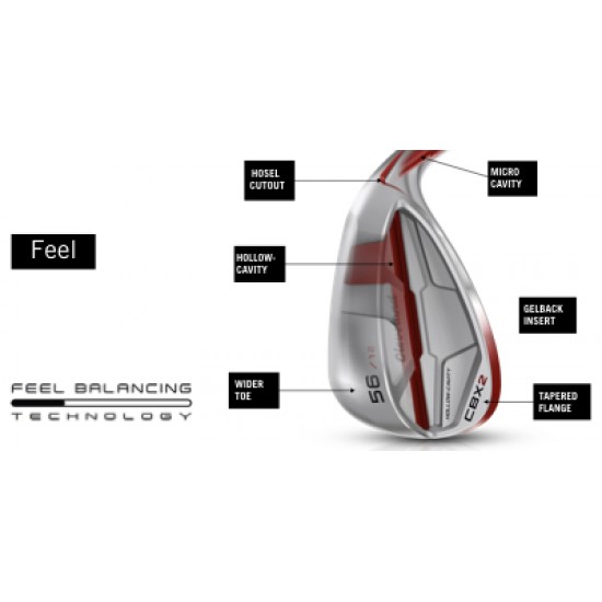 Cleveland - Wedge CBX2 Tour Satin Acero