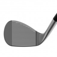 CLEVELAND - RTZ Black Satin Wedge