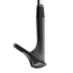CLEVELAND - RTZ Black Satin Wedge