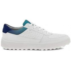 Ecco - Mens Golf Tray White/White/Blue Depths/ Caribbean