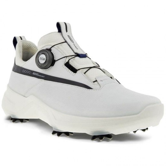 Ecco - Mens Golf Street Retro White Bright