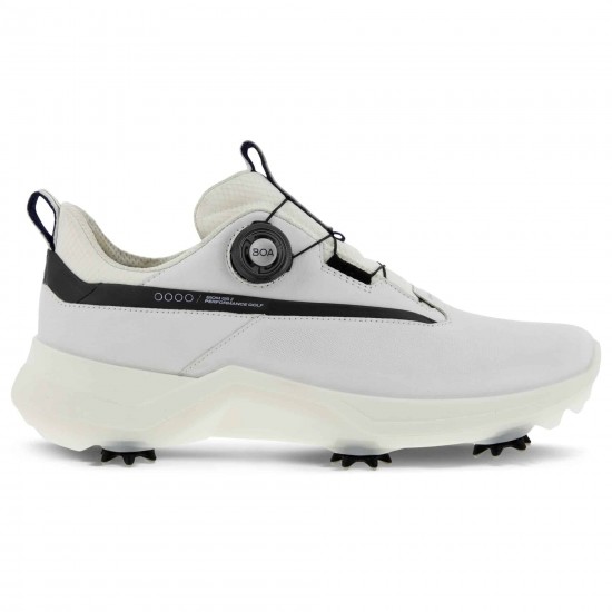 Ecco - Mens Golf Street Retro White Bright