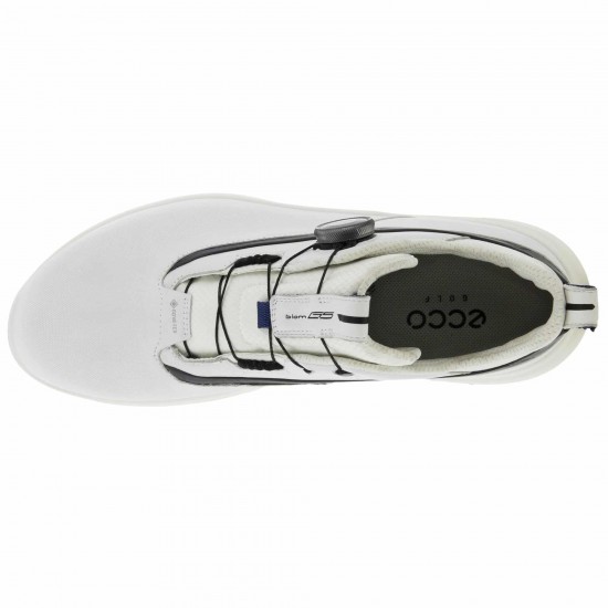 Ecco - Mens Golf Street Retro White Bright