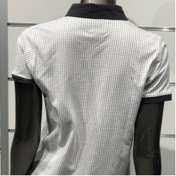Flag - Polo Gris y Blanco