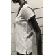 Flag - Polo Gris et Blanc