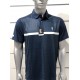 Flag - Polo Bleu et Blanc