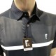 Flag - Polo Bleu et Blanc