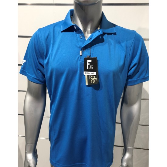 Flag - Polo Azul claro