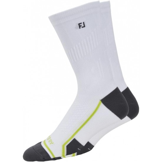 Footjoy - Tech Dry Crew Calcetines de Golf para Hombre