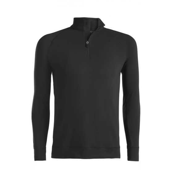 Mizuno - Polo Manga Larga Gris Hombre