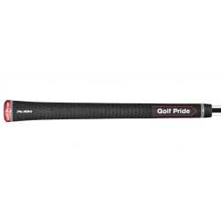 Golf Pride - Grip Standard Tour Velvet Align Negro y Rojo
