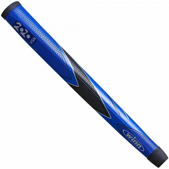 Winn - Grip Putter Midsize Excel Vision Medallist Pistol Blue/Black