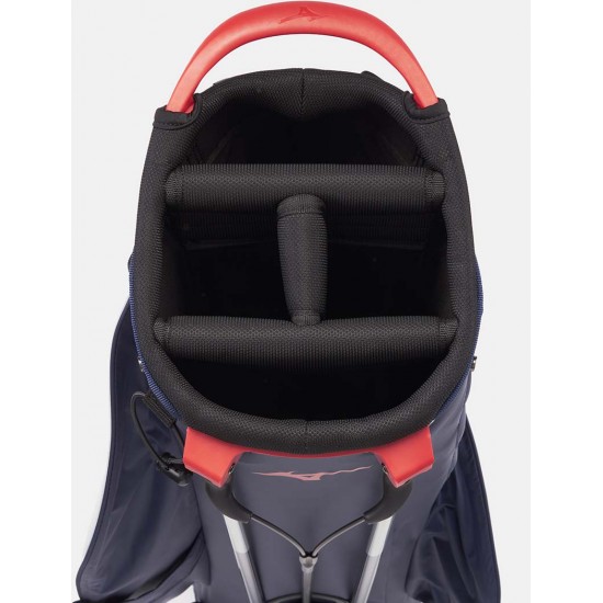Mizuno - Bolsa trípode BRDRI Roja, Blanca y Azul