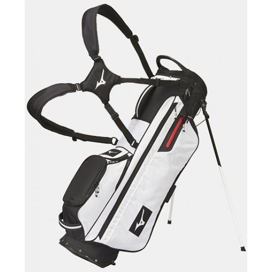 Mizuno - Bolsa trípode BRD3 Gris y Blanca