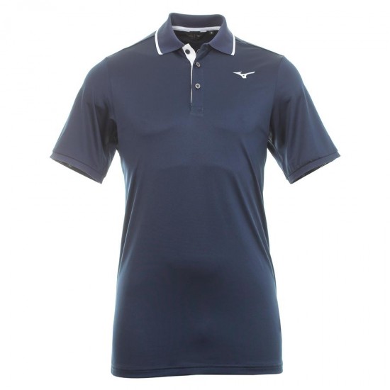Mizuno - MT Quick Dry Polo + Navy