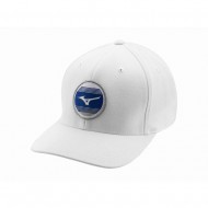 Mizuno - Gorra flexfit tech 110 Blanca