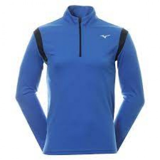 Mizuno - Polo Manga Larga Gris Hombre