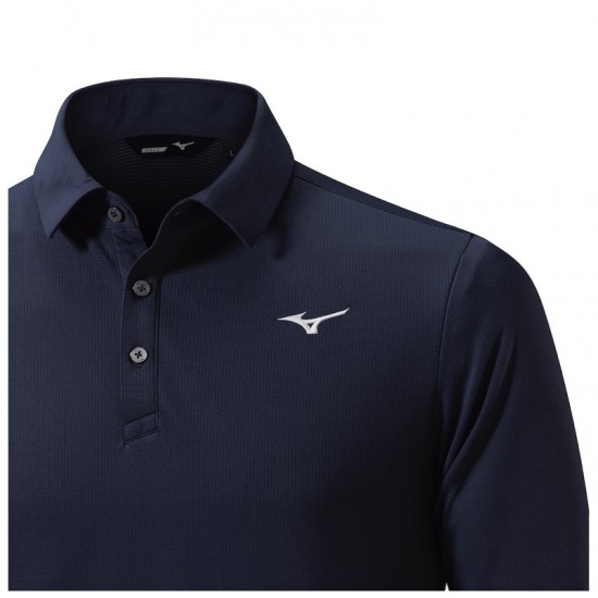 Mizuno - Polo bt plain navy