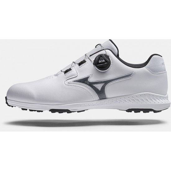 Mizuno - Men Nexlite GS Spikeless Blanc/Gris