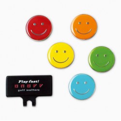 ON OFF - GOLF SMILEY MARKER BALL