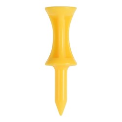 P PURE - Tees étage plastique jaune 30 pcs - 43mm - 1.69inch