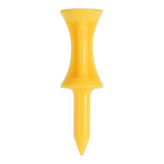 P PURE - Tees étage plastique jaune 30 pcs - 43mm - 1.69inch