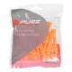 P PURE - Tees de terre en plastique orange 20 unités - 69 mm - 2,72 pouces