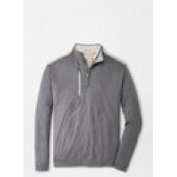 Peter Millar - Stretch Interlock Perf QZip Knit Iron
