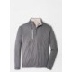 Peter Millar - Stretch Interlock Perf QZip Knit Iron