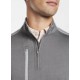 Peter Millar - Stretch Interlock Perf QZip Knit Iron
