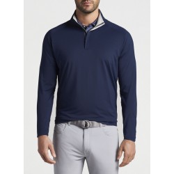 Peter Millar - Stealth Performance Quarter Zip Men Sweater Navy