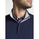 Peter Millar - Stealth Performance Quarter Zip Men Sweater Navy