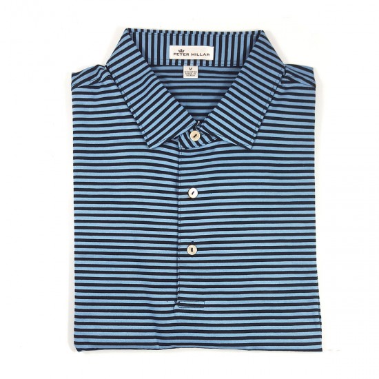 Peter Millar - Polo azul  y negro