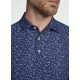 Peter Millar - Fontana Performance Polo Sean Self Collar Navy