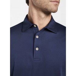 Peter Millar - Solid Stretch Men Polo Navy