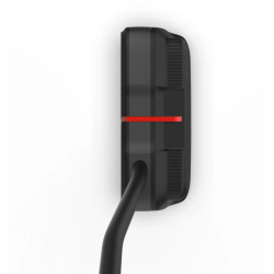 RUNNER - Putter blade black red AIM (Face 4º/C69 /30g weights)