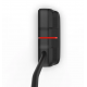 RUNNER - Putter blade black red AIM (Face 4º/C69 /30g weights)