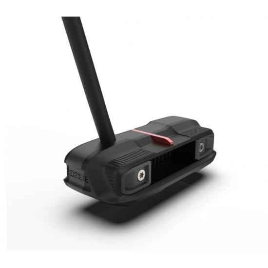 RUNNER - Putter blade black red AIM (Face 4º/C69 /30g weights)